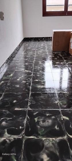 Limpieza suelo fin de obra