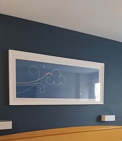 Puntura pared habitación
