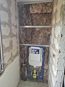 Instalación nueva cisterna